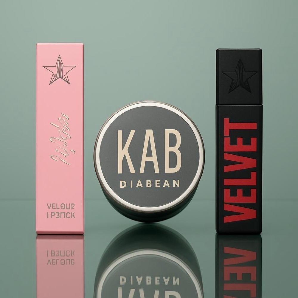 KAB Loose Setting Powder and Jeffery Star Lip Set